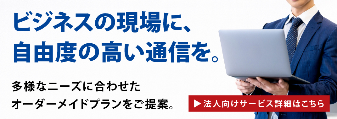 法人向けサービス